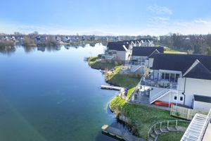 View over lake - drone- click for photo gallery